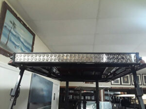 Upper LED bar golf cart mobile service, mobile golf cart repair, battery charge